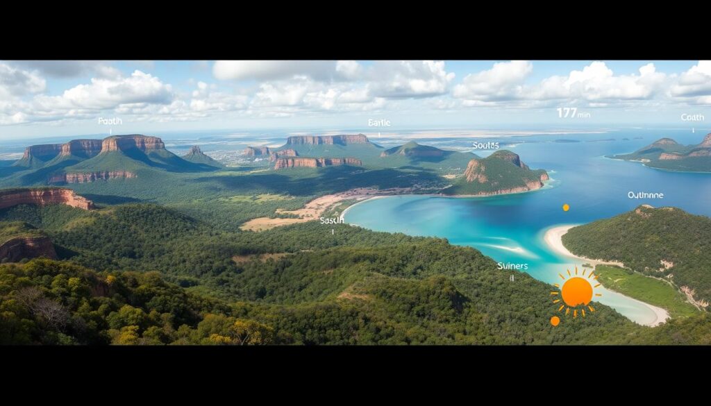 Klimazonen und die optimale Reisezeit