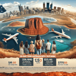 20 Tage Rundreisen Australien mit Tasmanien - Von Perth bis nach Singapur 20-tägig mit Flüge - Reisetermin 19.11.2025 Mittelklassehotels mit Frühstück In