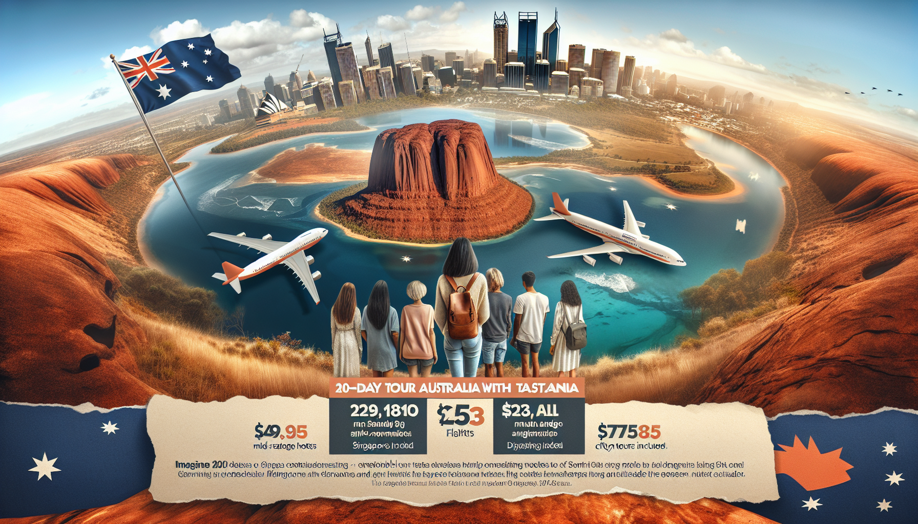 20 Tage Rundreisen Australien mit Tasmanien - Von Perth bis nach Singapur 20-tägig mit Flüge - Reisetermin 19.11.2025 Mittelklassehotels mit Frühstück In